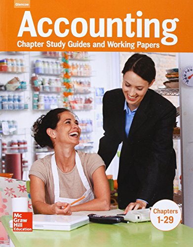 9780076718566-uk Accounting: Chapter Study Guides and Working Papers, Chapters 1-29 (Guerrieri: HS Acctg) - Image 1