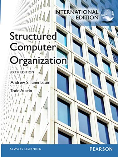 9780273769248-uk Structured Computer Organization: International Edition - Image 1