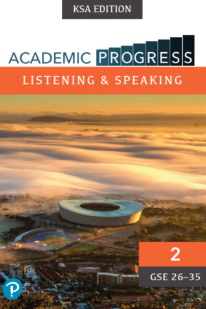 UQU - Academic Progress: Listening and Speaking Level 2 Student's eText w/ MEL (Access Code Only)