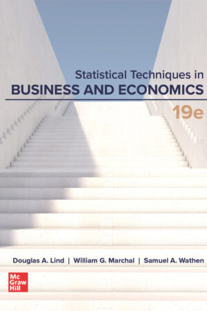 Asala - OM215/MGT320 - Statistical Techniques in Business and Economics, 19th Edition (Access Code Only)